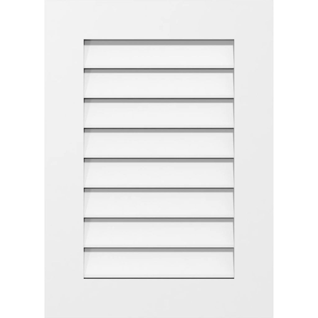 Vertical Surface Mount PVC Gable Vent V8727