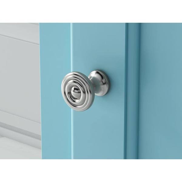 20 in. W x 65 in. H x 14 in. D Bathroom Linen Storage Cabinet in Sea Glass, Blue O802999