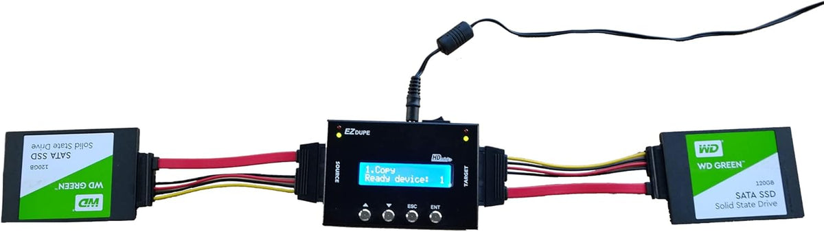 SATA 3.5 & 2.5 Hard Drive Duplicator V506
