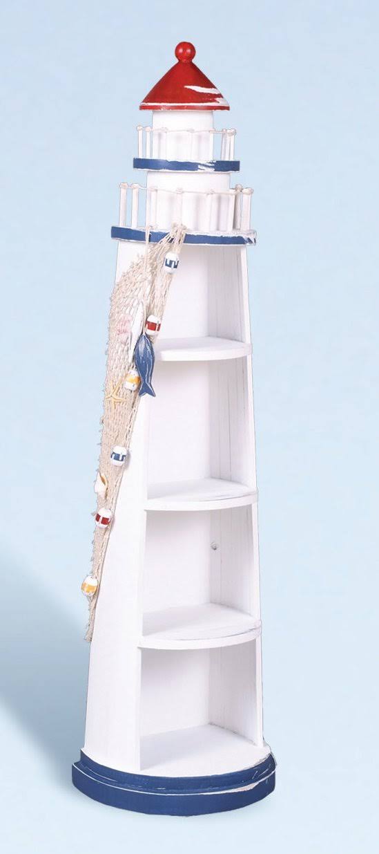 Wood Nautical Lighthouse Shelves I822