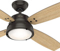 52 inch Bronze Indoor Ceiling Fan with LED Lights R32054