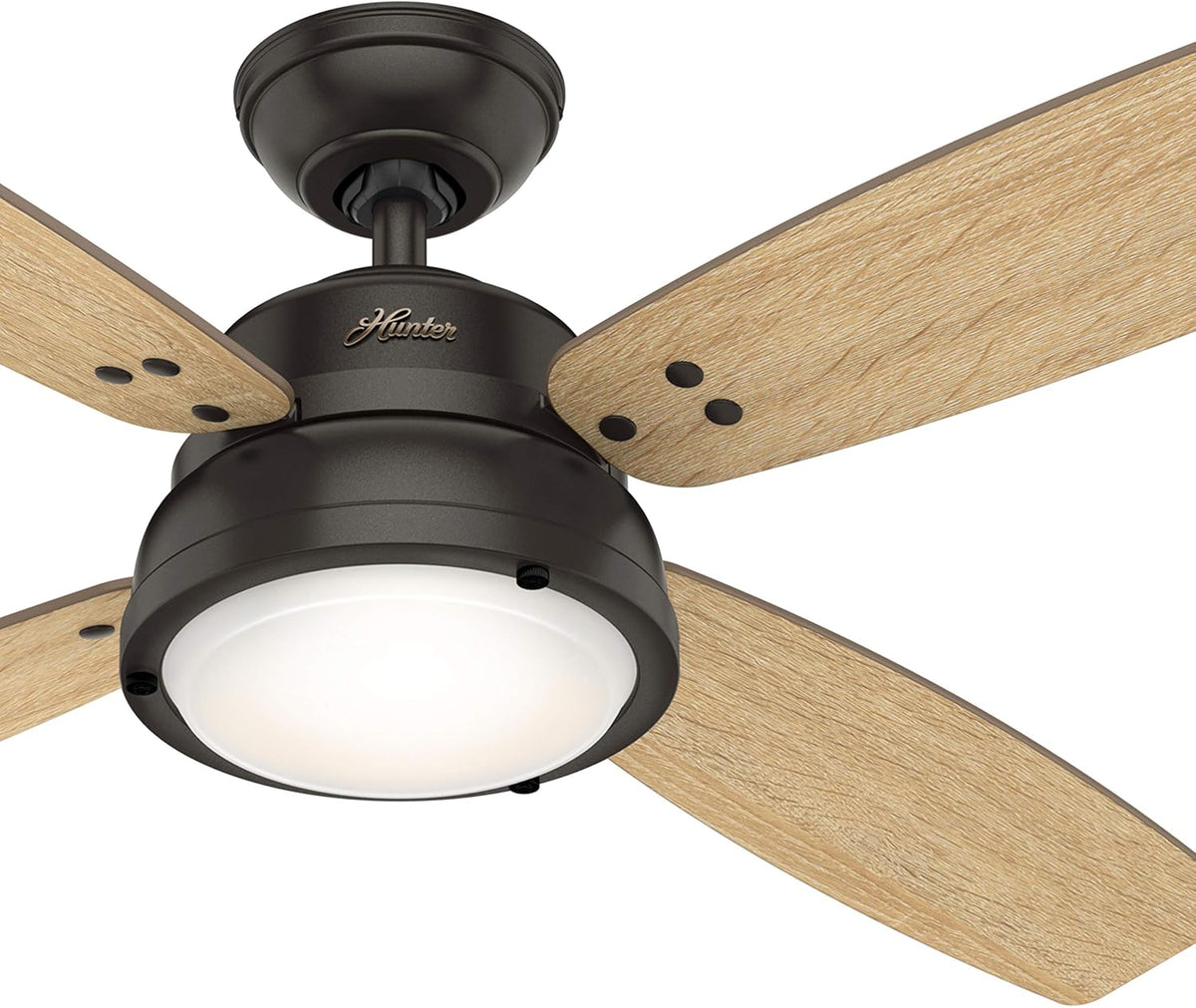 52 inch Bronze Indoor Ceiling Fan with LED Lights R32054