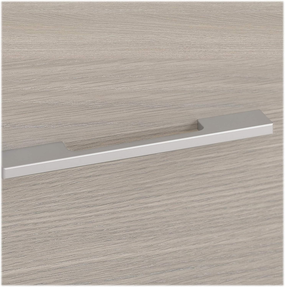5 Shelf Bookcase with Doors in Sand Oak I84982