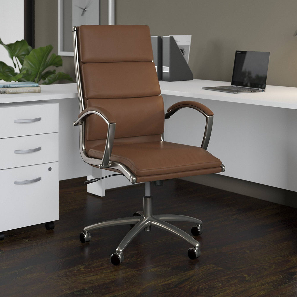 High Back Leather Executive Office Chair E620544