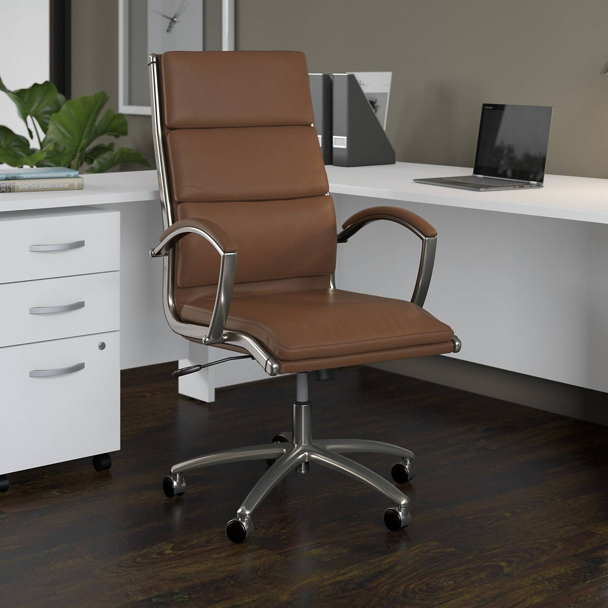 High Back Leather Executive Office Chair E620544