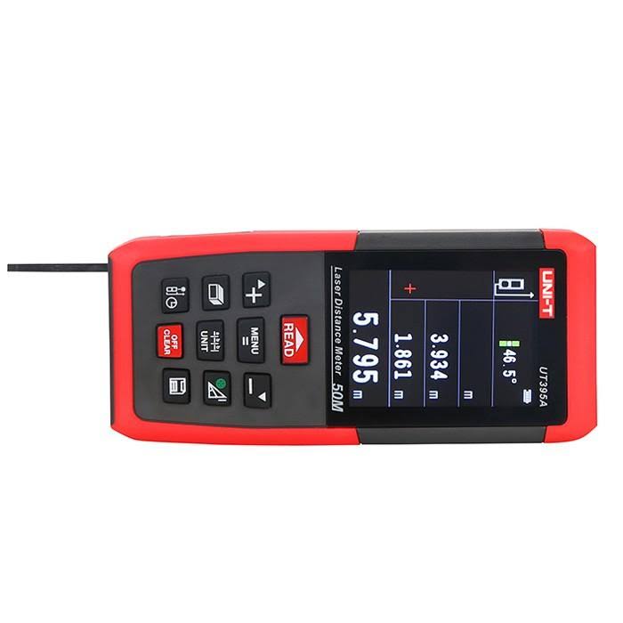 50m Laser Distance Meter Rangefinder with Data Storage USB Connector Z88032