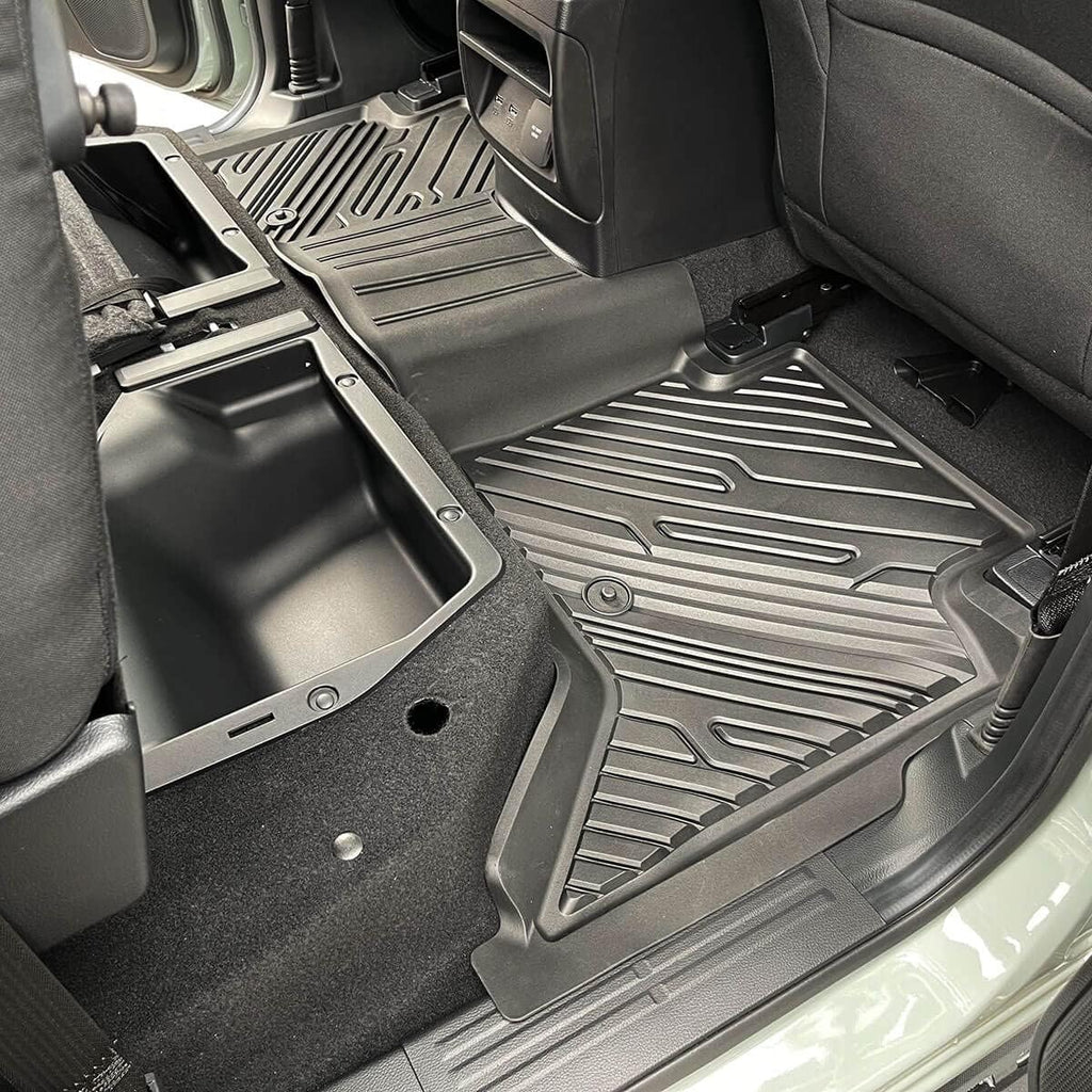 Ford Ranger SuperCrew Cab Front & Rear TPE Floor Liners S259