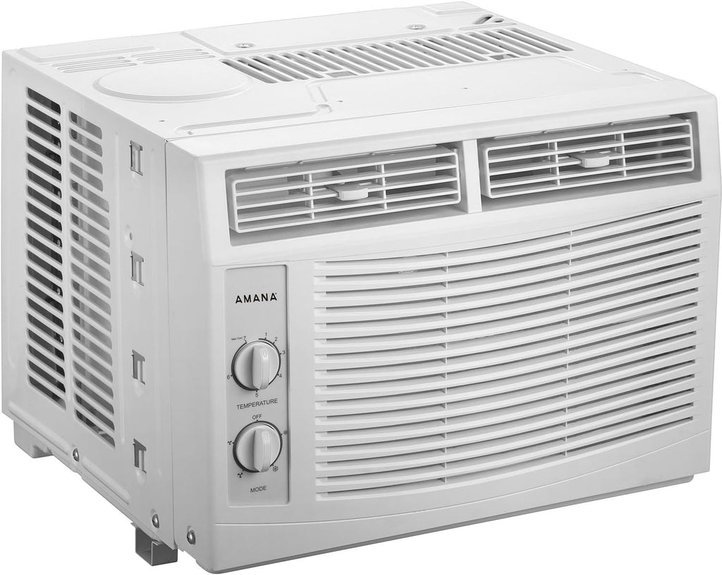 5,000 BTU 115V Window-Mounted Air Conditioner White A199
