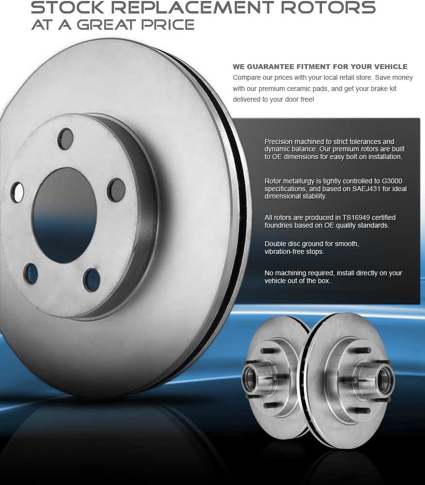 342 mm Brake Rotors Set B84890