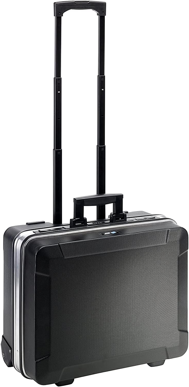 Black Portable Wheeled Tool Case E7479