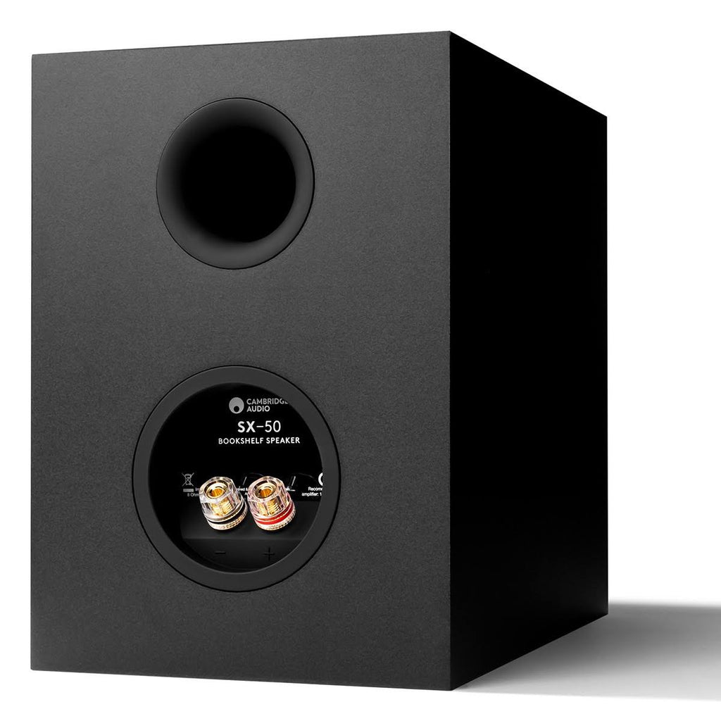 Matte Black Bookshelf Speakers S4271