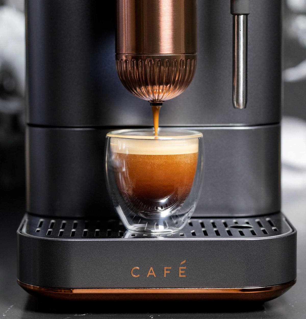 Automatic Espresso Machine with Milk Frother and Bean Grinder E19267