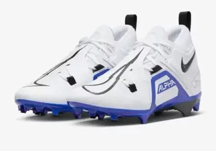 White Football Cleats U9136