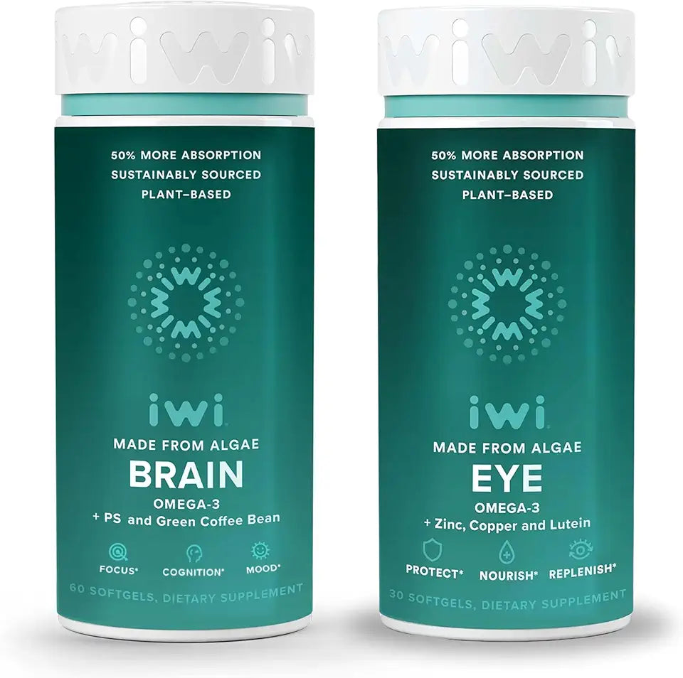 Vegan Plant-Based Algae Omega 3 with EPA + DHA W43381