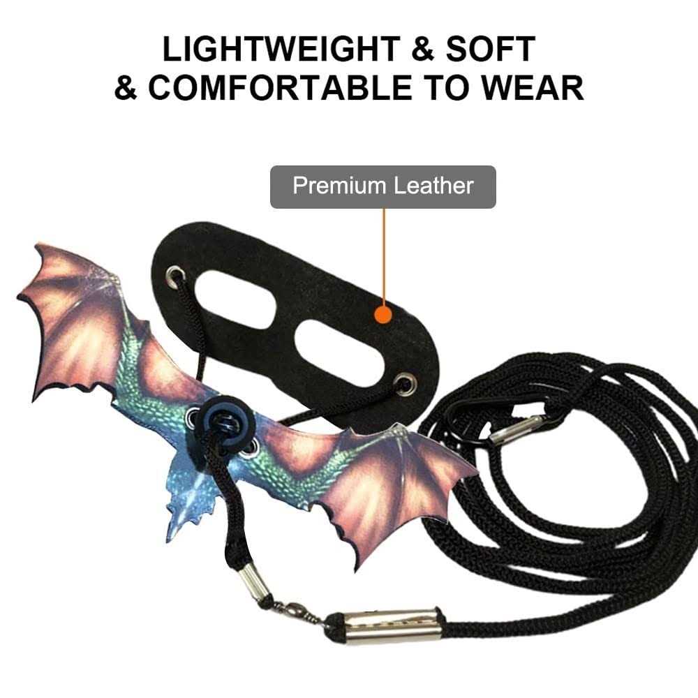 Adjustable Portable Reptile Leash with Wings K653592