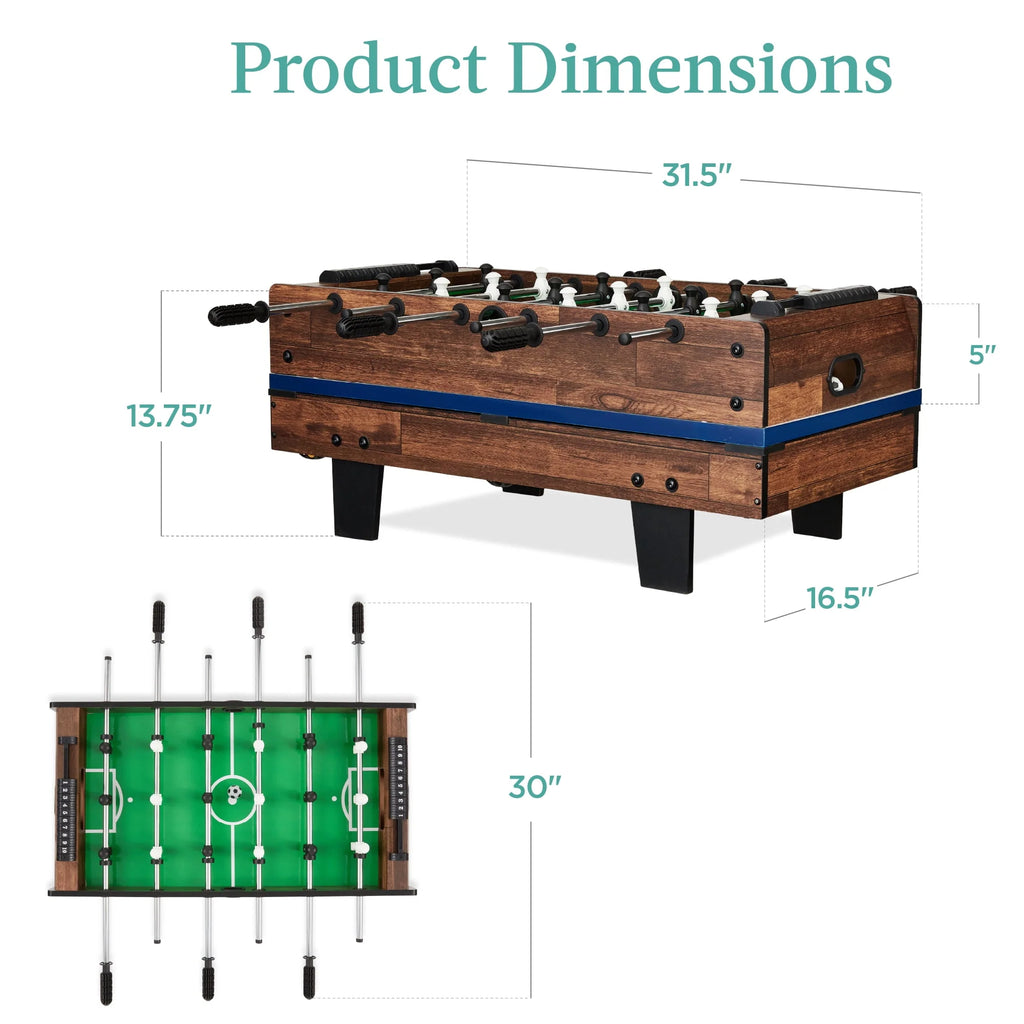 11-in-1 Kids Combo Game Set with Ping Pong Foosball Air Hockey J146