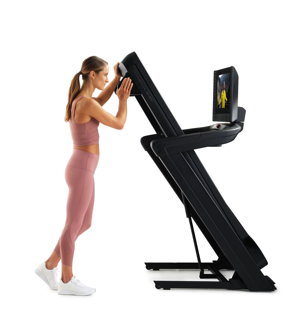 Treadmill with 22” Pivoting Touchscreen T40558