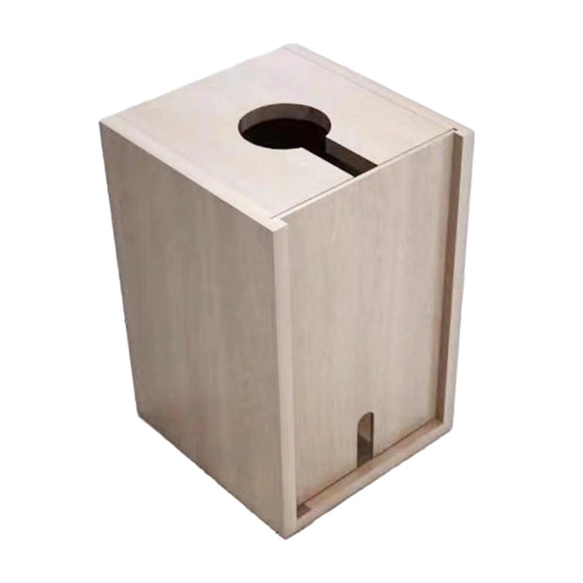 Wooden Paint Cup Organizer Box Y97673