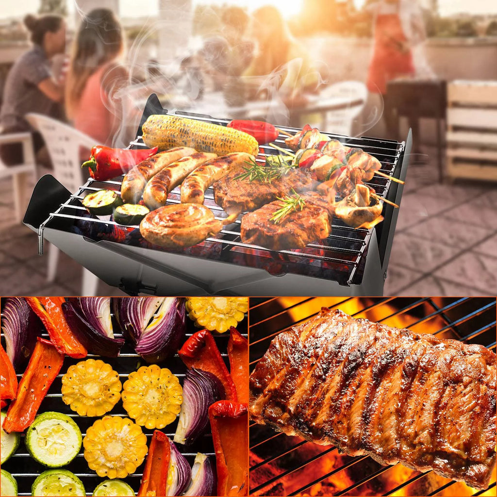 Foldable Mini Stainless Steel BBQ Grill L791