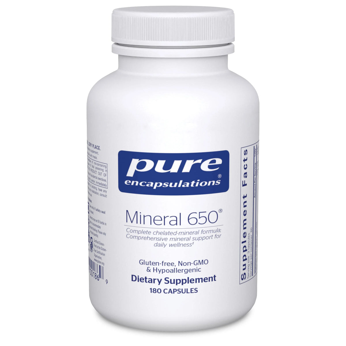 180 Capsules Chelated Minerals B2471