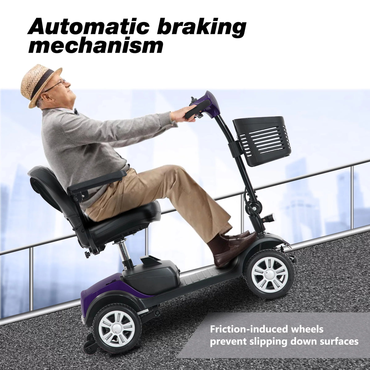 Heavy Duty Foldable Mobility Scooter I6446