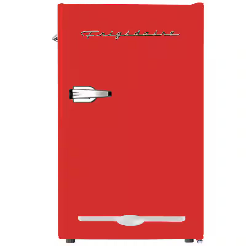 Retro Mini Fridge in Red U982145