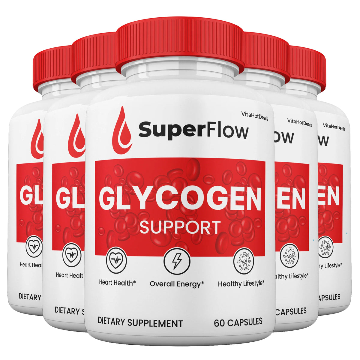 Glycogen Support Capsules 5 Pack Q35202