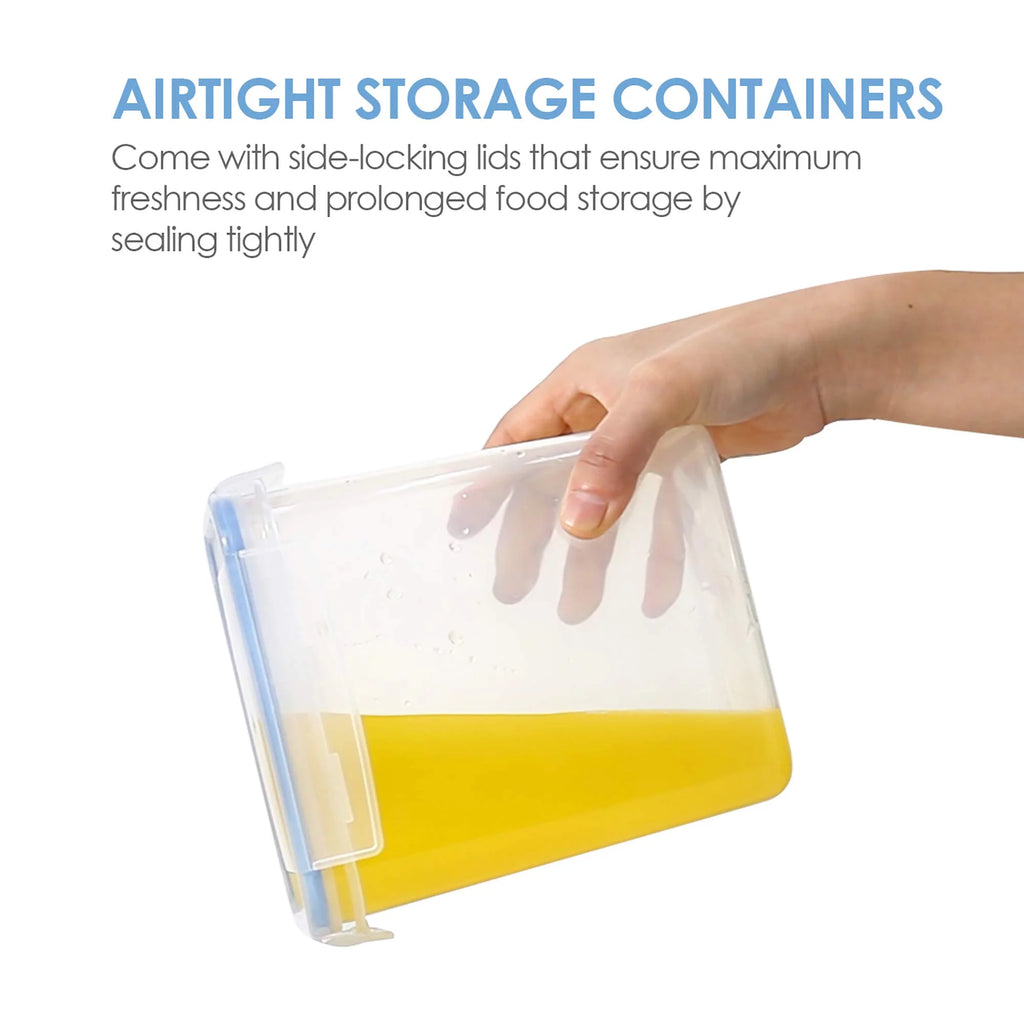 12 Pc Airtight Plastic Food Storage Containers N414477