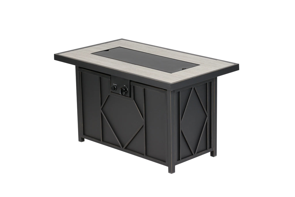 42 in. 60,000BTU Propane Gas Fire Pit Table K443047