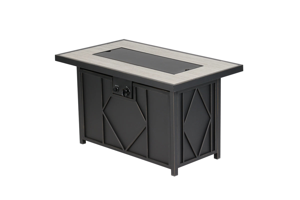 42 in. 60,000BTU Propane Gas Fire Pit Table K443047