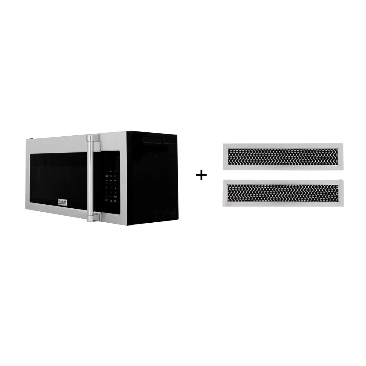 30 1.5 cu. ft. Over the Range Microwave in Stainless Steel with Set of 2 Charcoal Filters B5337