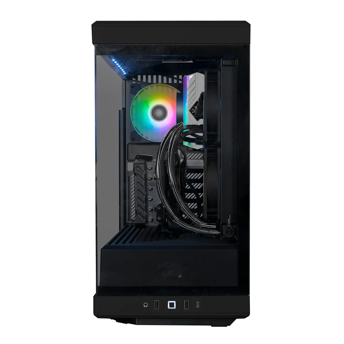 Ryzen 7 7700 RTX 4070 16GB DDR5 1TB NVMe SSD Liquid Cooled Gaming Desktop E49098