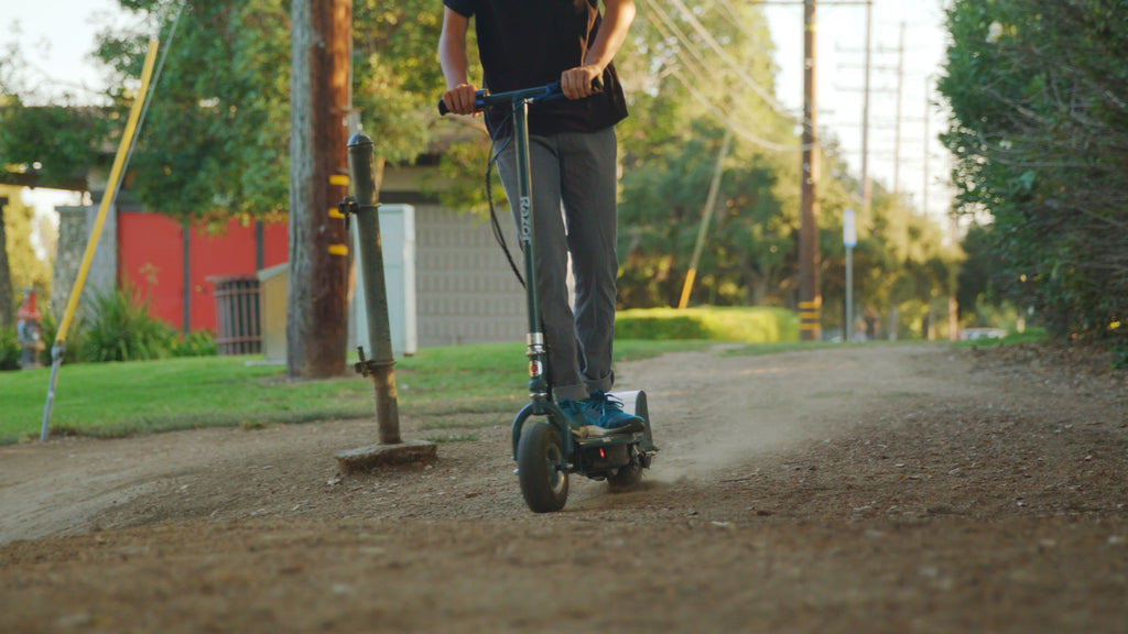 Gray 24V Motorized Electric Scooter A5135