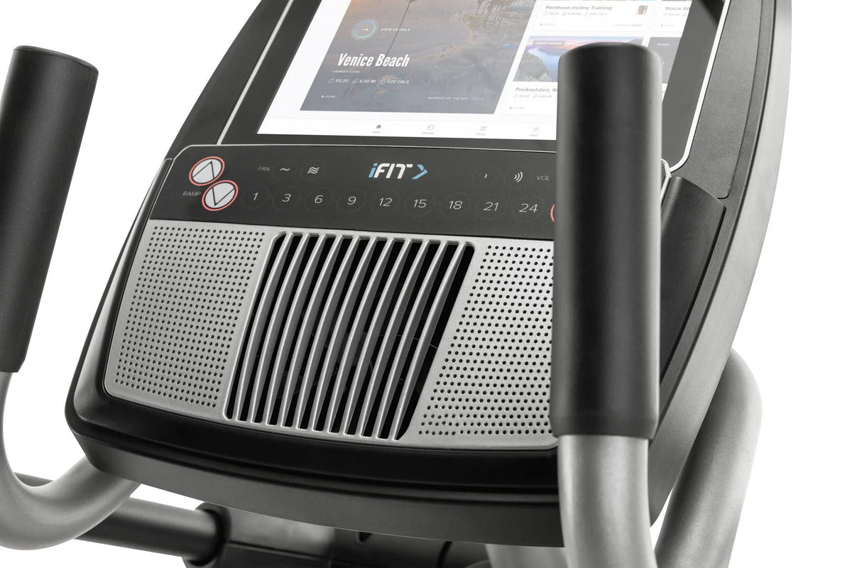 Smart Elliptical Trainer with 10 In. HD Touchscreen S61412