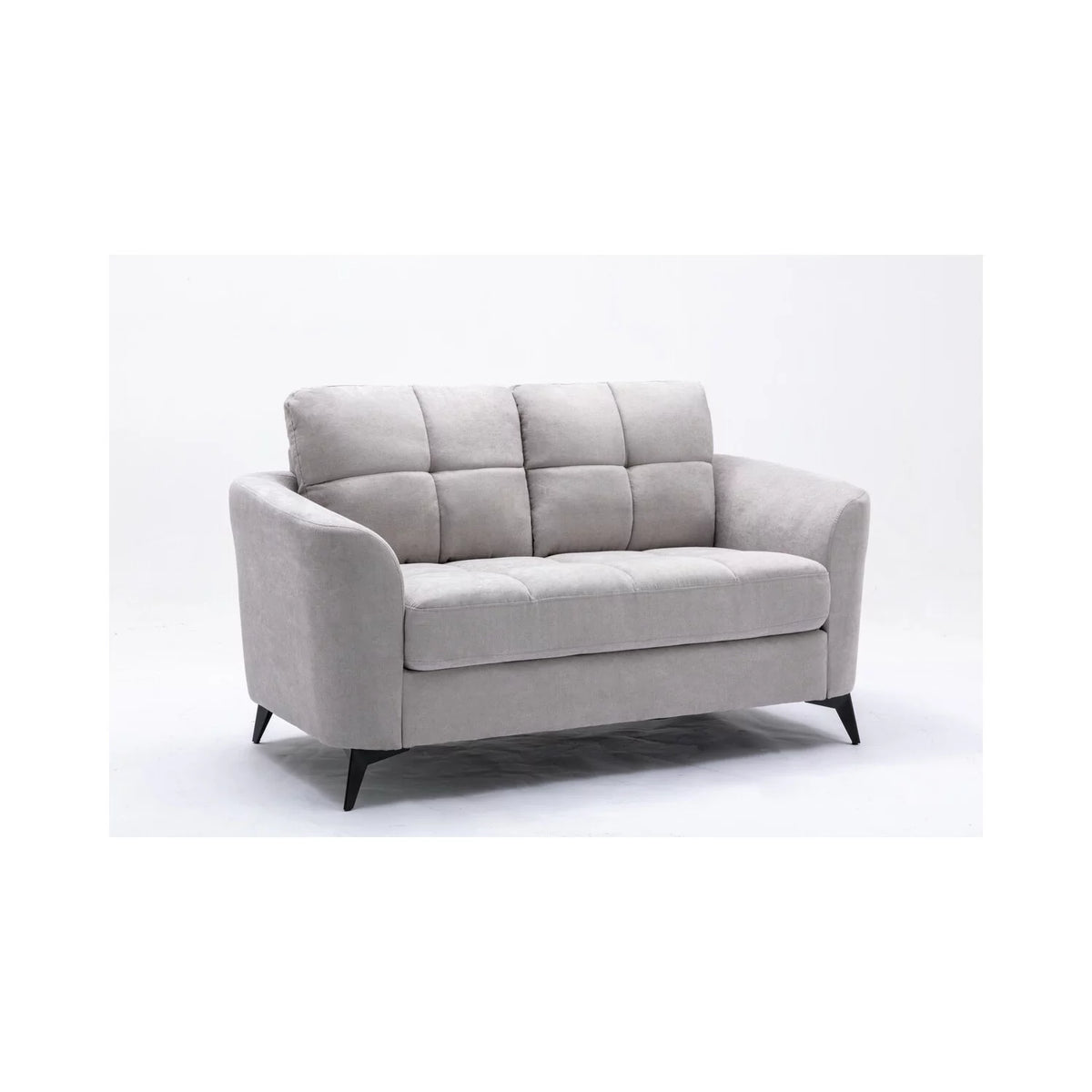 Linen Fabric Sofa Loveseat P7370