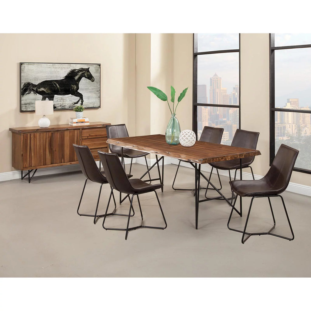 Live Edge Wood Dining Server C6470
