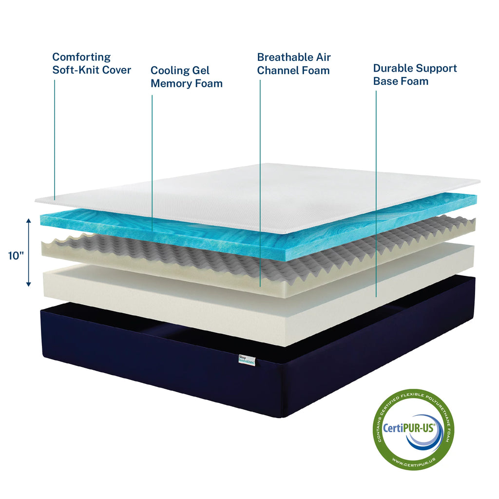 Cooling Gel Memory Foam Mattress U2097
