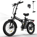 20" Fat Tire Foldable Electric Bike with 500W Battery J20338