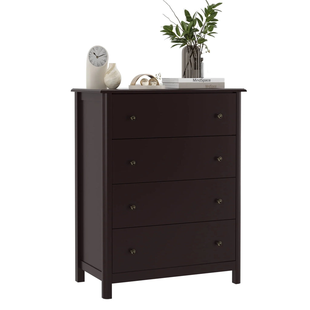 White 4 Drawer Dresser H35539