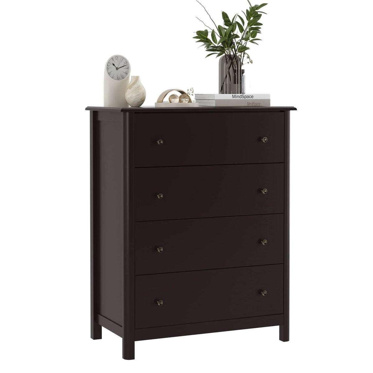 White 4 Drawer Dresser H35539