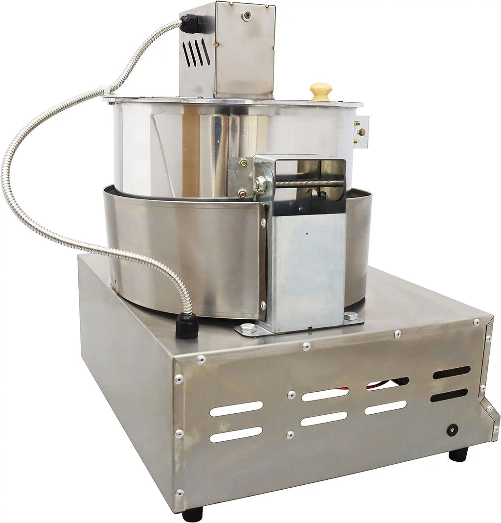 Commercial Stainless Steel Automatic Stirring Popcorn Maker 25W 17oz V152