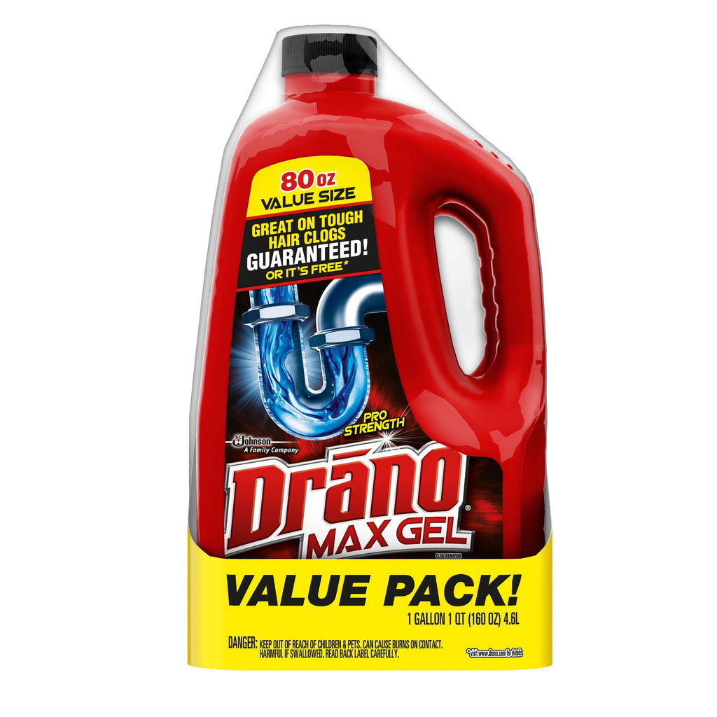 Drain Clog Remover 160 Ounces 2 Count F548