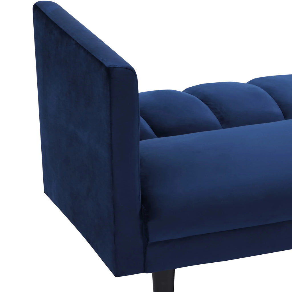 Velvet Futon Sofa Bed S296