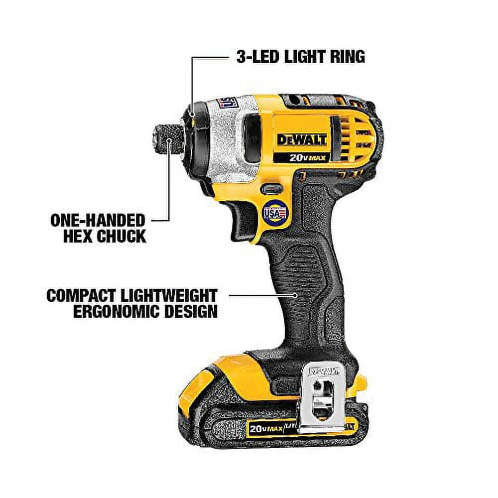 20V MAX Cordless Drill Driver/Impact Driver Combo Kit C6996