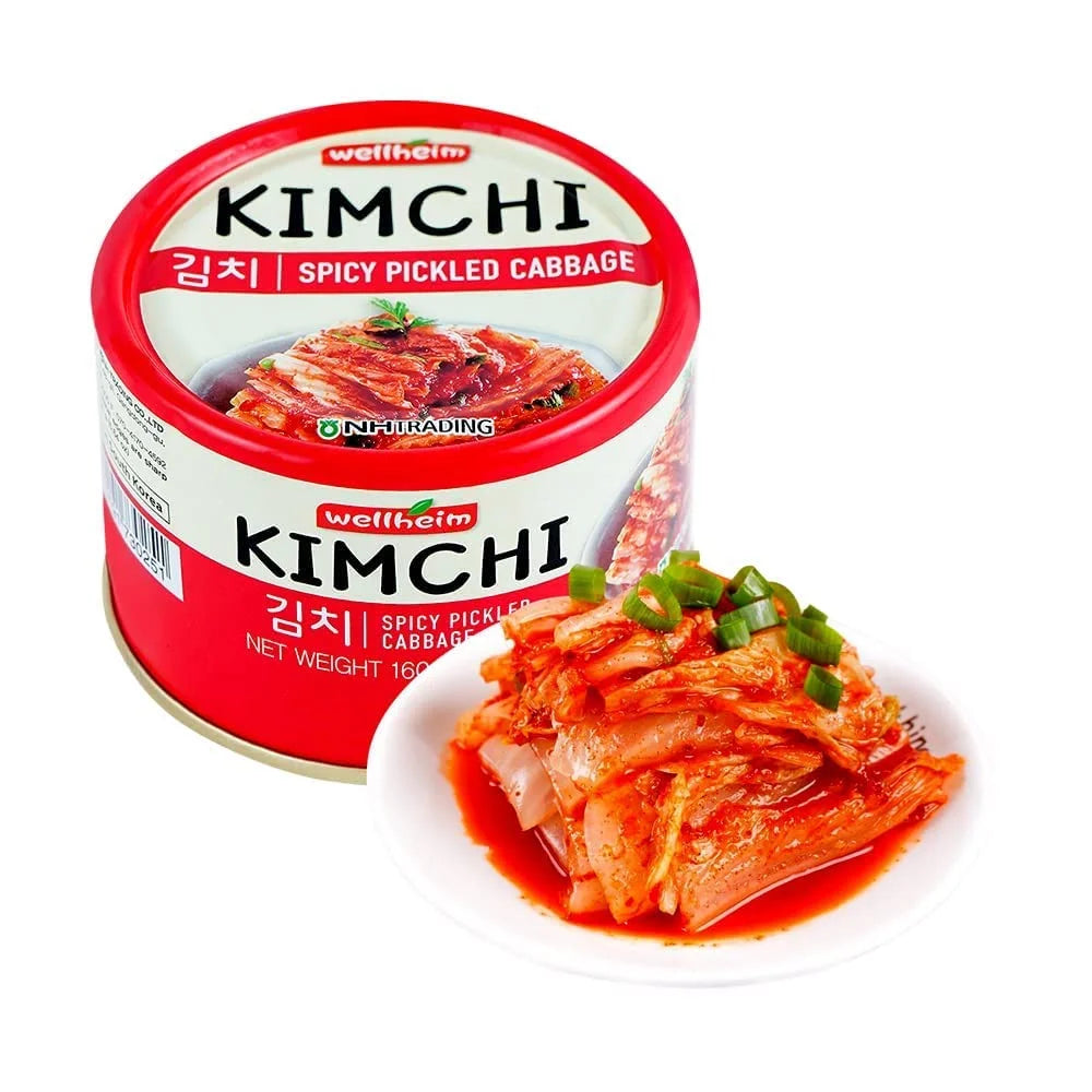 Canned Kimchi Spicy Pickled Cabbage 12 Cans 5.64 Oz X201136