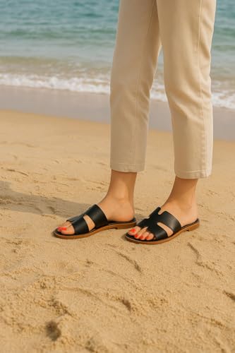 Slip On Cutout Strap Sandals N367