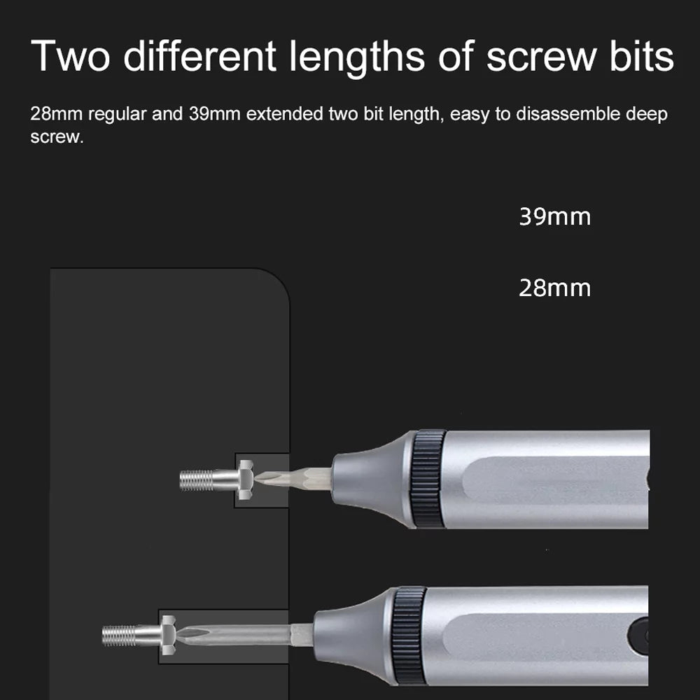 Electric Screwdriver Set High Precision Multifunctional Type-C L165