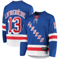 Men's Blue New York Rangers Jersey J198610