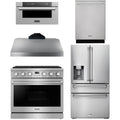 36 Gas Range, Range Hood, Refrigerator, Dishwasher and Microwave P207723