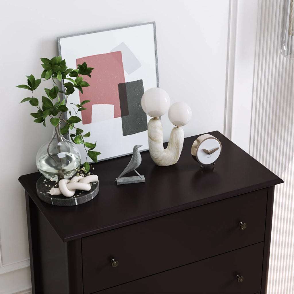 White 4 Drawer Dresser H35539